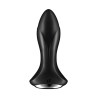 SATISFYER ROTATOR PLUG 1+ VIBRATING PLUG WITH APP BLACK