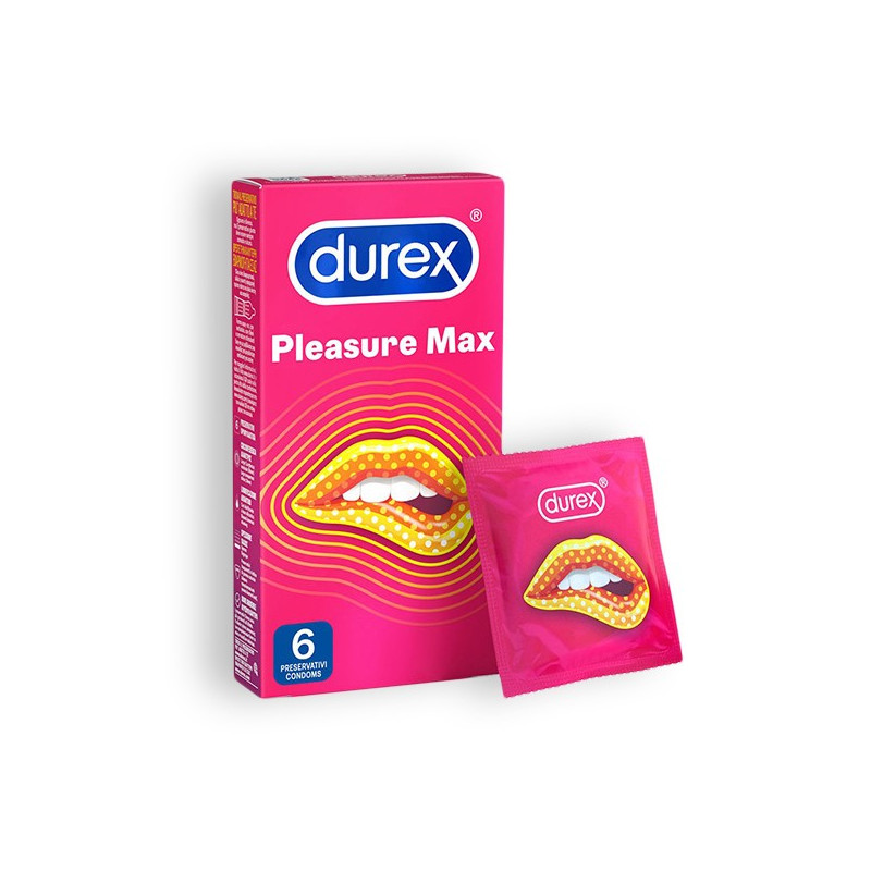 PLEASUREMAX DUREX CONDOMS 6 UNITS