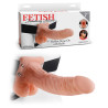 7" HOLLOW STRAP-ON FETISH FANTASY SERIES WHITE