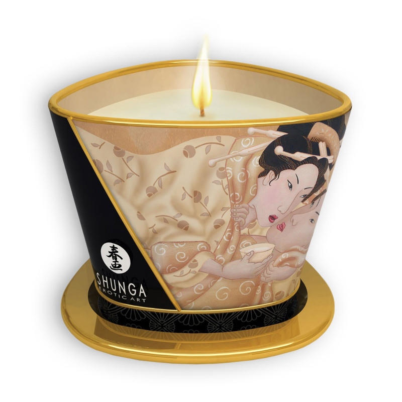 SHUNGA DESIRE MASSAGE CANDLE VANILLA FETISH 170ML