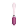 SATISFYER G-SPOT FLEX 3 VIBRATOR BURGUNDY