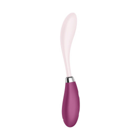 SATISFYER G-SPOT FLEX 3 VIBRATOR BURGUNDY