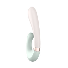 SATISFYER HEAT WAVE VIBRATOR WITH APP GREEN