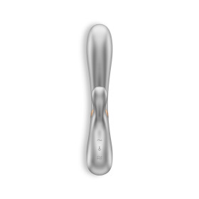 SATISFYER HOT LOVER VIBRATOR WITH APP SILVER - CHAMPAGNE