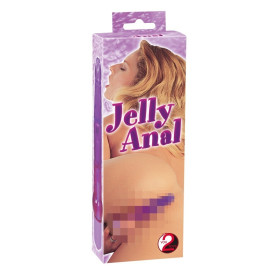 JELLY ANAL VIBRATOR PURPLE