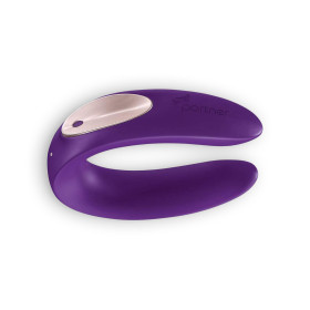 DOUBLE PLUS REMOTE COUPLES VIBRATOR WITH REMOTE AND USB CHARGER
