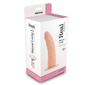 REAL RAPTURE EARTH FLAVOUR REALISTIC VIBRATOR 7'' WHITE