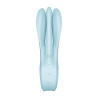 VIBRATEUR THREESOME 1 BLEU SATISFYER