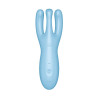 SATISFYER THREESOME 4 VIBRATOR WITH APP BLUE