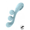 Multi-vibromasseur Tri Ball 2 bleu - Satisfyer