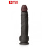 Gode XXL Prodigy Black 32 x 6 cm - Captain Red