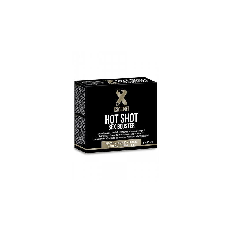 Hot Shot Sex Booster (3 x 20 ml) - XPOWER