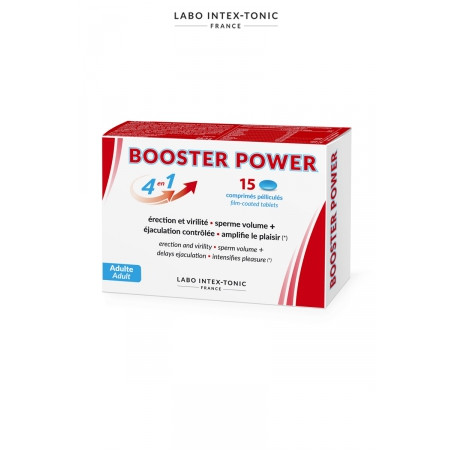 Aphrodisiaque masculin Booster Power (15 comprimés)