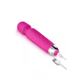 Vibro Love Wand rechargeable rose - Yoba