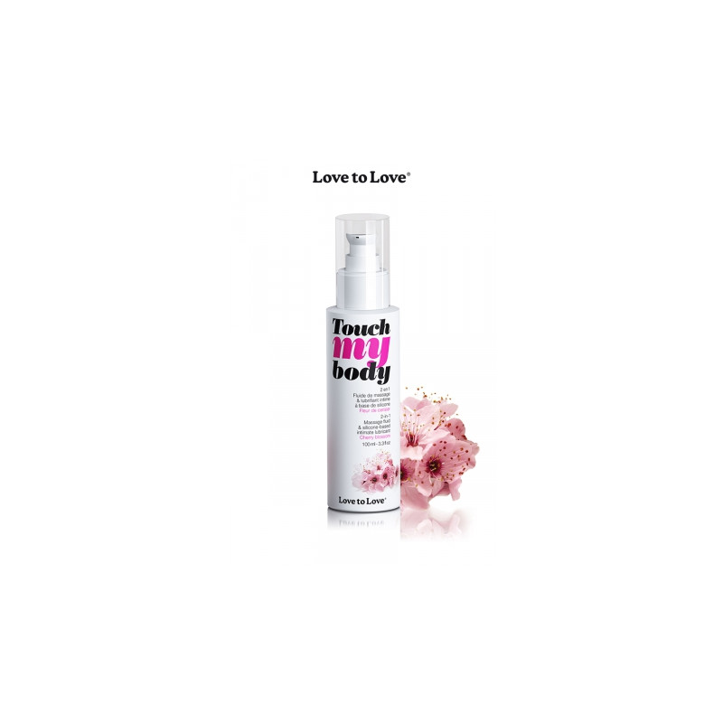 Fluide massage & lubrifiant - cerisier