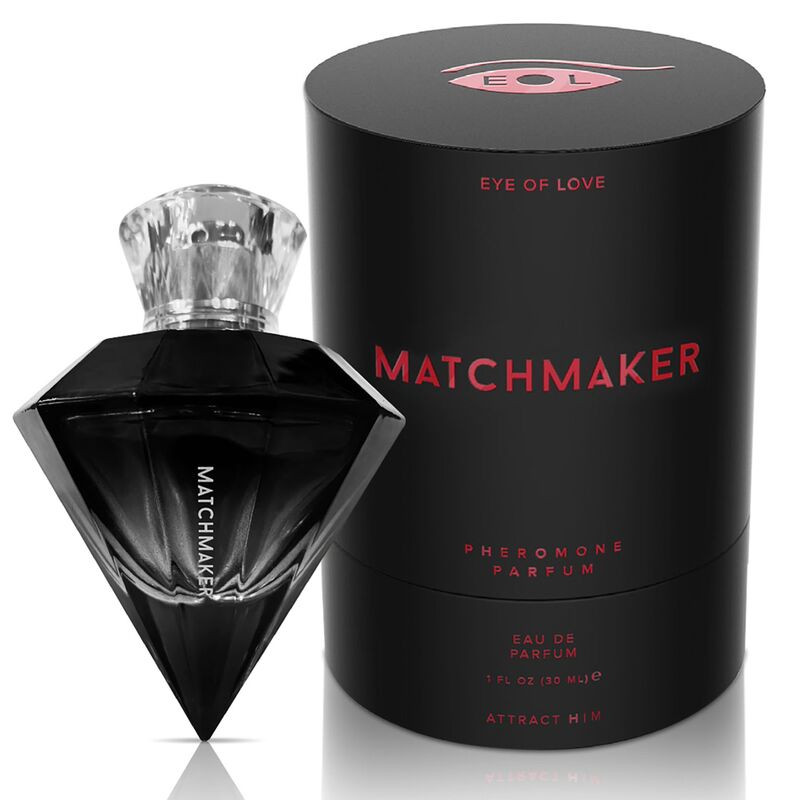 EYE OF LOVE - MATCHMAKER BLACK DIAMOND PARFUM AUX PHÉROMONES LATTIRER 30 ML