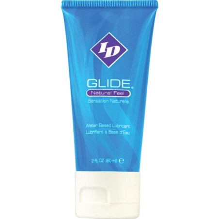 ID GLIDE - LUBRIFIANT BASE D'EAU TUBE DE VOYAGE ULTRA LONGUE DURÉE 60 ML