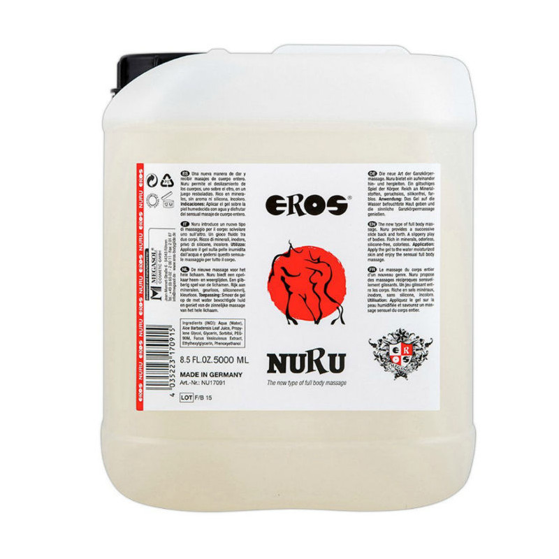 EROS - HUILE DE MASSAGE NURU RICHE EN MINÉRAUX 5000 ML