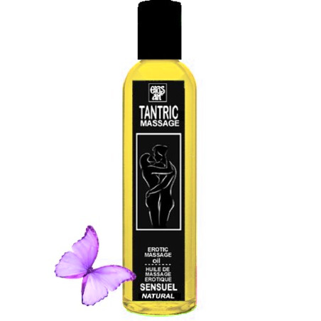 EROS-ART - HUILE DE MASSAGE TANTRIQUE NATURELLE ET APHRODISIAQUE NEUTRE 100 ML