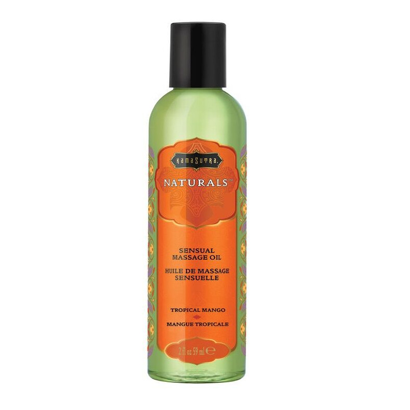 KAMASUTRA - HUILE DE MASSAGE NATURELLE  LA MANGUE TROPICALE 59 ML