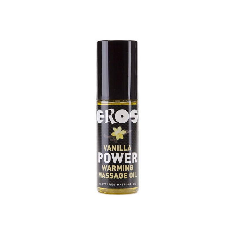 HUILE DE MASSAGE EROS POWER LINE - POWER WARMING 100 ML