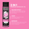 BRUMA - HUILE DE MASSAGE PREMIUM EFFET CHALEUR SAVEUR GOMME 3 EN 1 - 100 ML