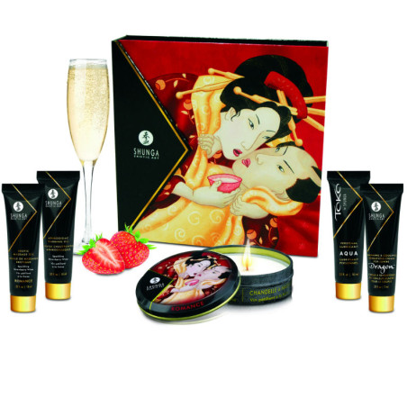 SHUNGA - KIT SECRET GEISHA FRAISES ET CAVA