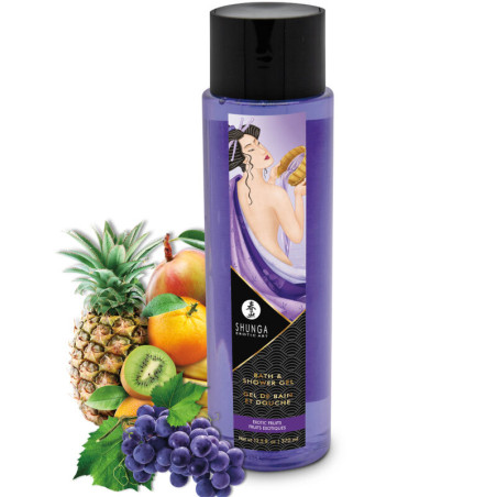 SHUNGA - GEL BAIN & DOUCHE FRUITS EXOTIQUES 370 ML