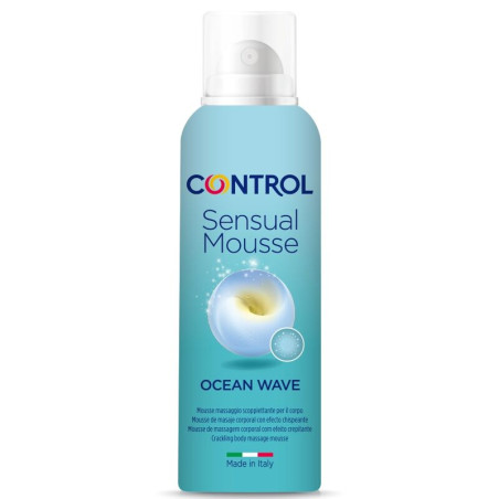 CONTROL - MOUSSE CRÈME DE MASSAGE ONDES SENSUELLES 125 ML