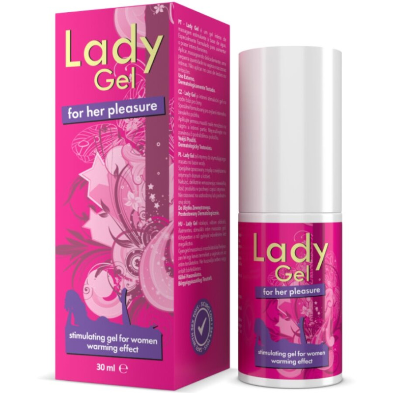 INTIMATELINE - LADY GEL POUR LE PLAISIR GER GEL STIMULANT A EFFET CHALEUR ELLA 30 ML