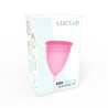 STERCUP - COUPE MENSTRUELLE EN SILICONE FDA TAILLE L ROSE