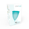 STERCUP - COUPE MENSTRUELLE EN SILICONE FDA TAILLE L AIGUE-MARINE