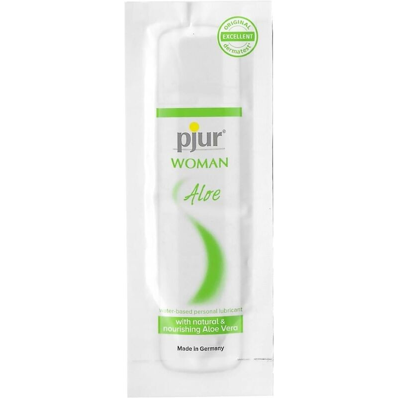 PJUR - FEMME LUBRIFIANT  BASE EAU ALOÈS 2 ML