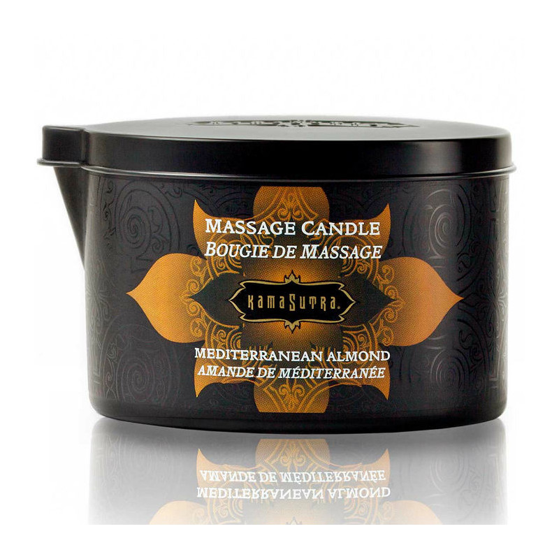 KAMASUTRA - BOUGIE DE MASSAGE AUX AMANDES MÉDITERRANÉENNES 170GR