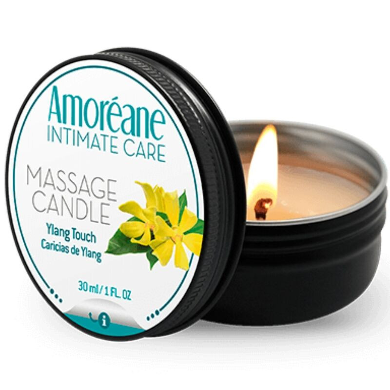 AMOREANE - BOUGIE DE MASSAGE YLANG CARESSANTE 30 ML