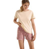 Pyjama short t-shirt manches courtes Nina