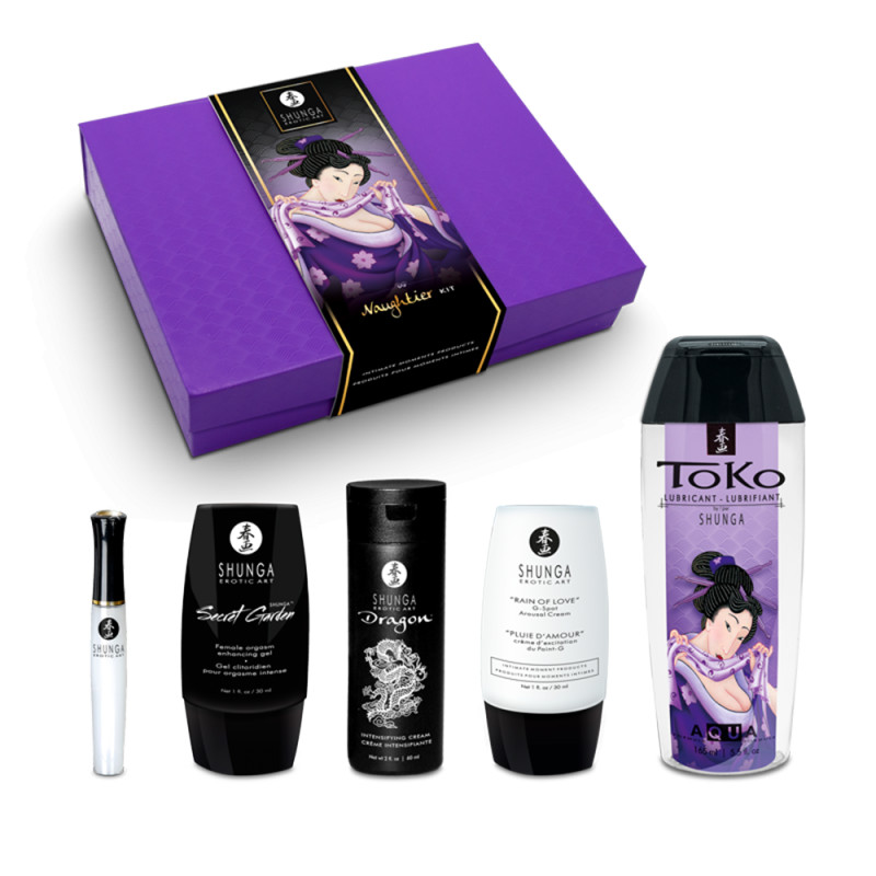 Coffret Edition Black Naughtier Geisha Shunga 5 produits - CC2104