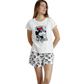 Pyjama short t-shirt Attitude Is Everthing Disney