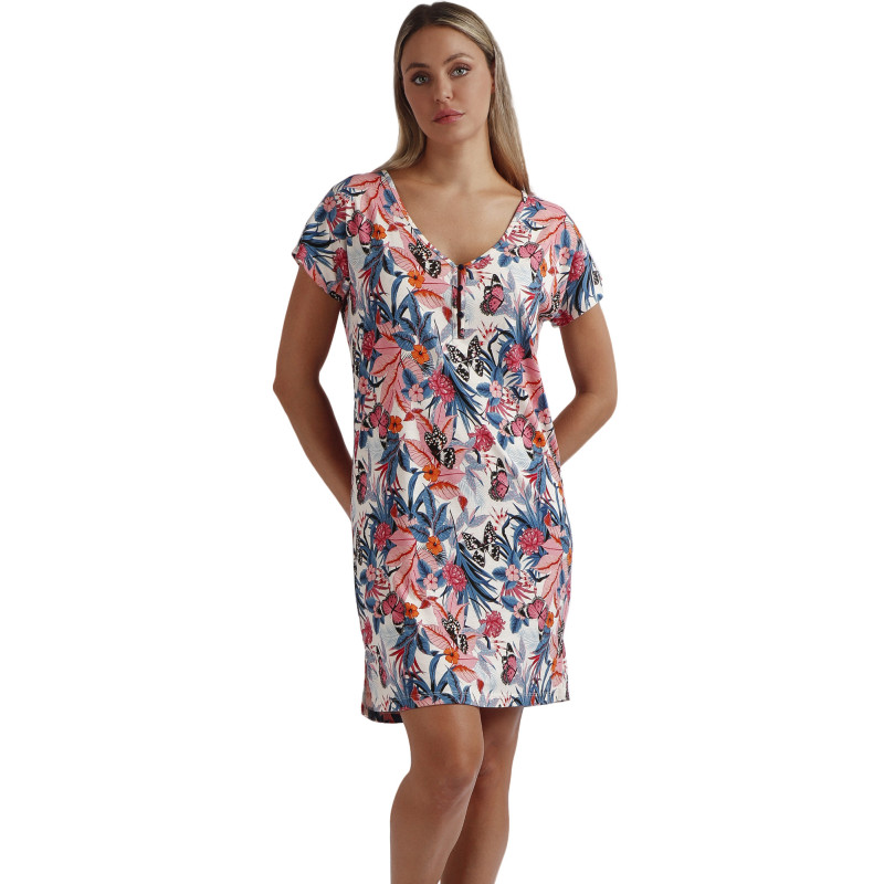 Chemise de nuit manches courtes Butterflies