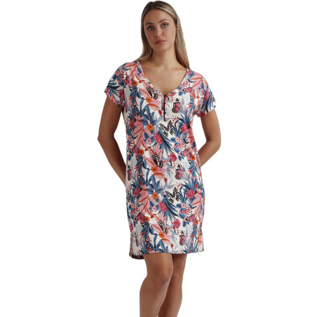 Chemise de nuit manches courtes Butterflies