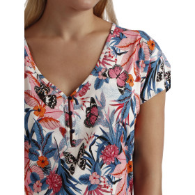 Chemise de nuit manches courtes Butterflies