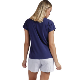 Pyjama short t-shirt Blue And Bleu Mod