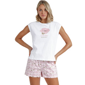 Pyjama tenue d'intérieur short t-shirt Sea World
