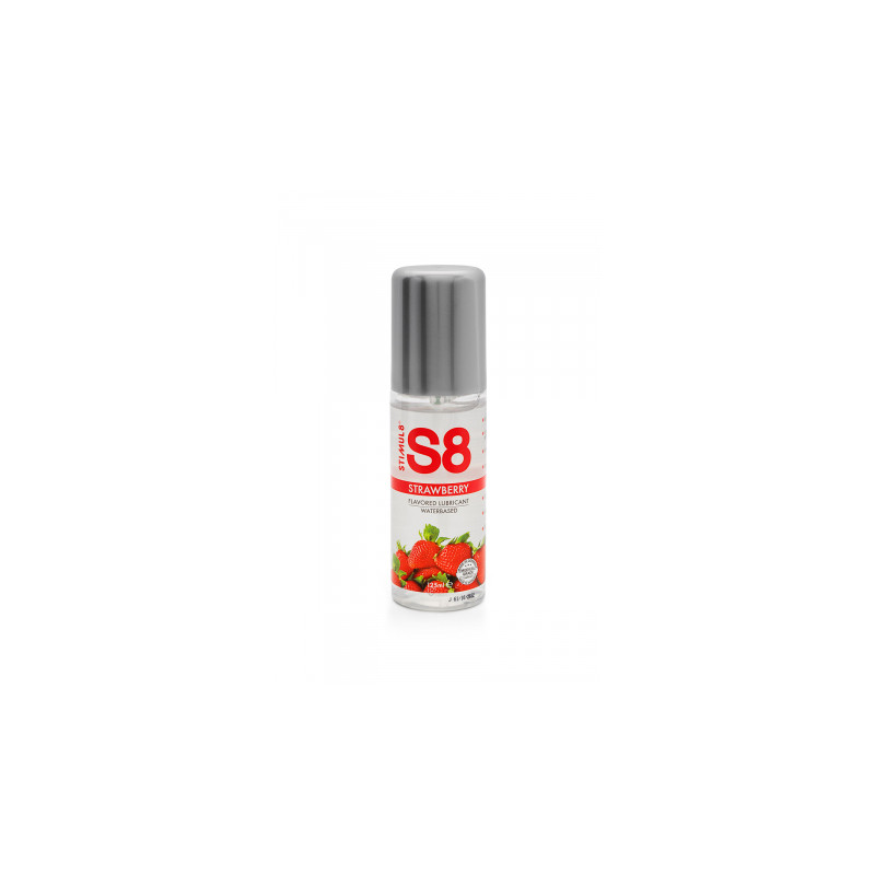 Lubrifiant S8 parfumé fraise 125ml