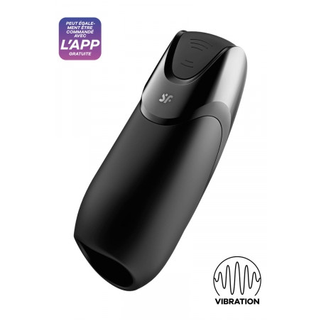 Masturbateur Men vibration+ Connecté - Satisfyer