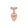 Plug bijou rose gold M - Litolu