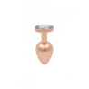 Plug bijou rose gold S - Litolu