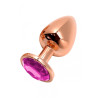 Plug bijou Tralalo rose L - Wooomy