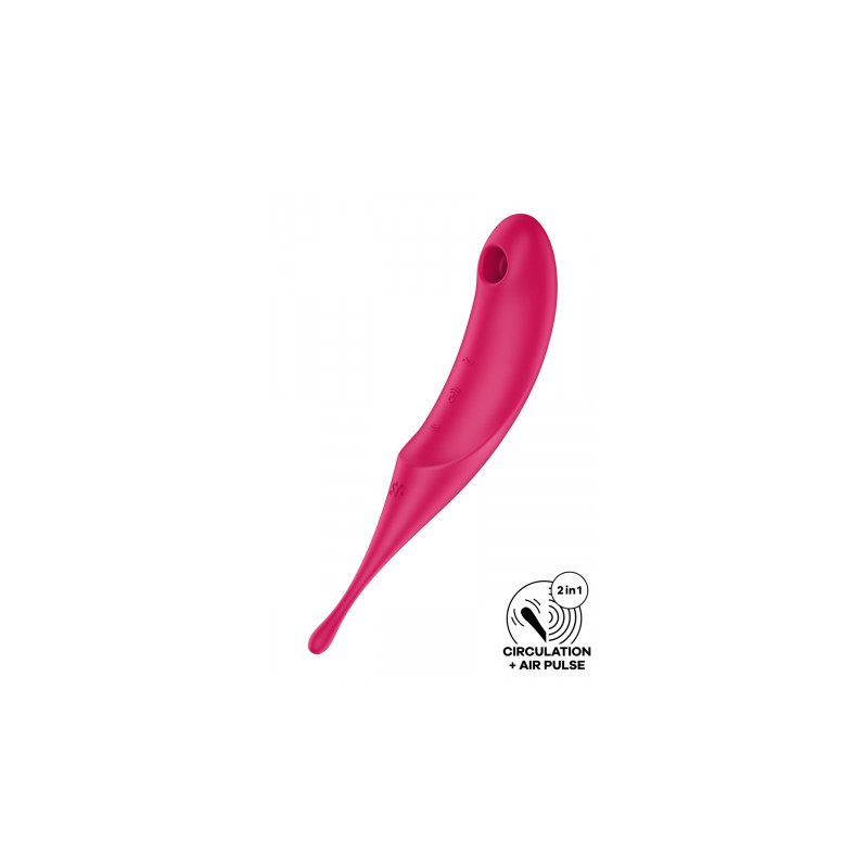 stimulateur Twirling Pro rouge - Satisfyer