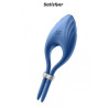 Anneau vibrant Duelist bleu - Satisfyer